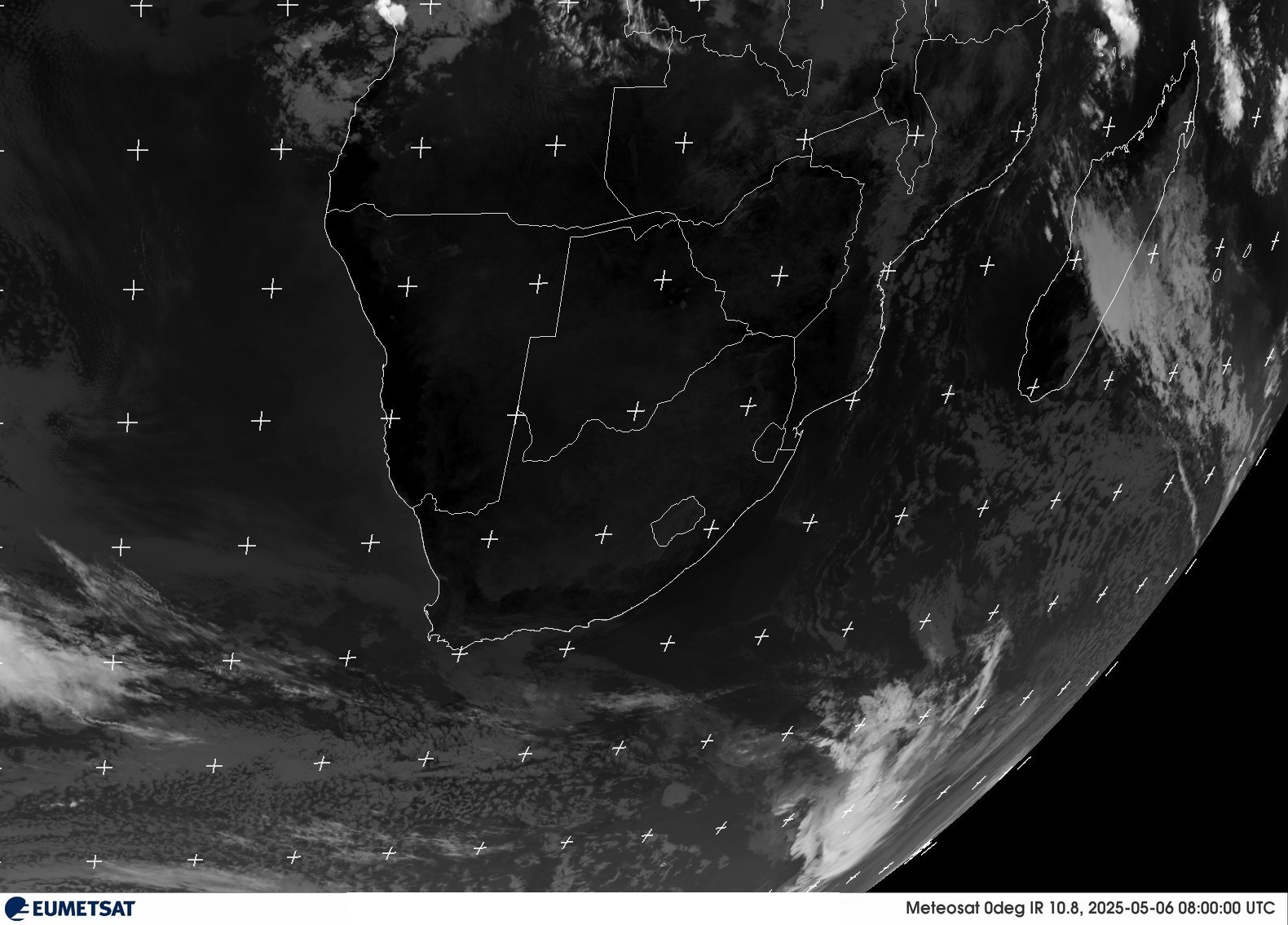 Last Infrared Satellite Image