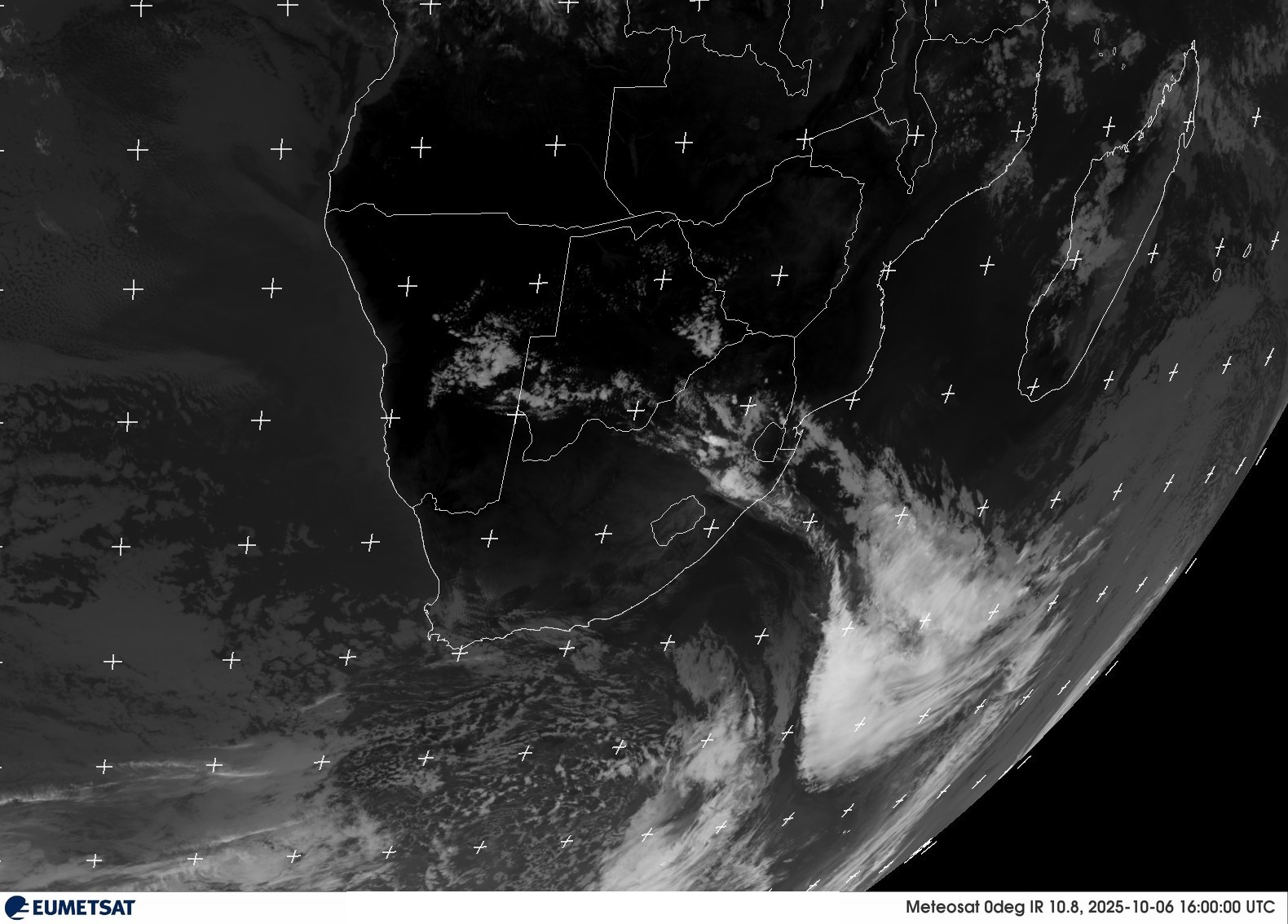 Last Infrared Satellite Image