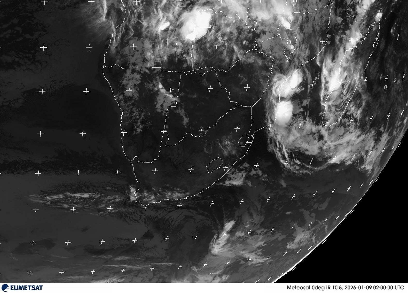 Last Infrared Satellite Image