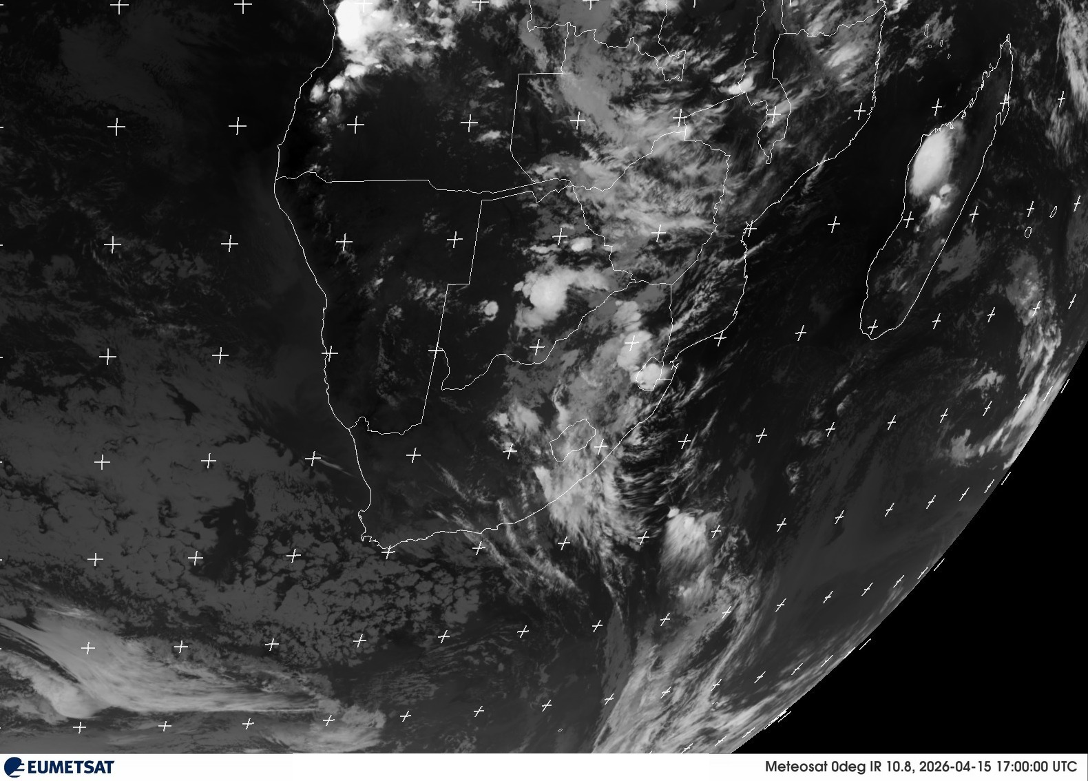 Last Infrared Satellite Image