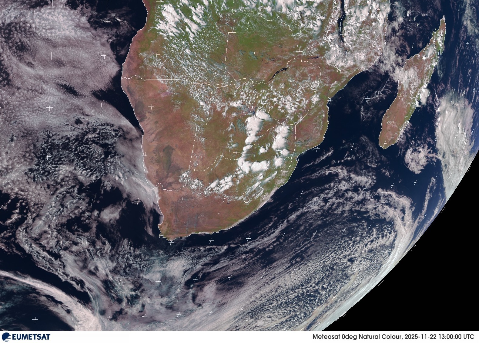 Last Visual Satellite Image