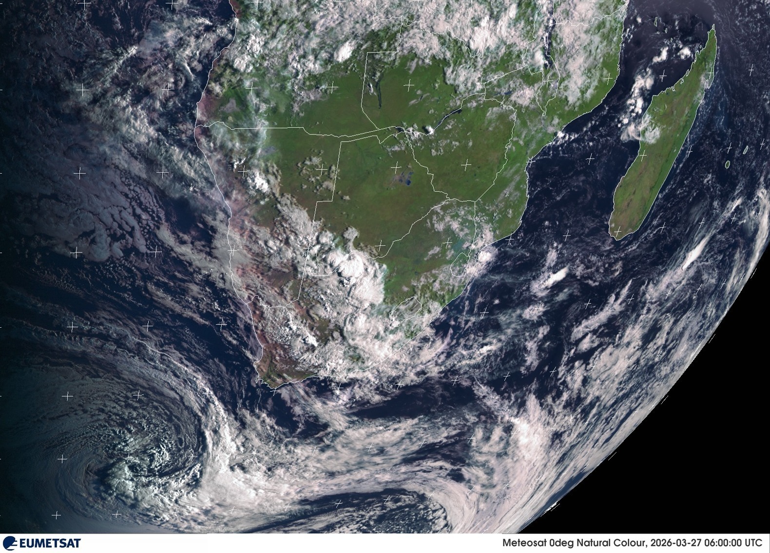 Last Visual Satellite Image